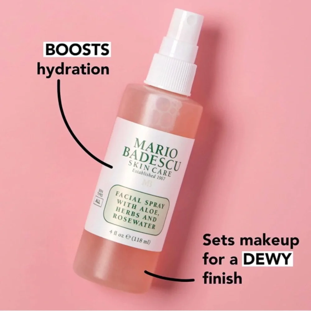Mario Badescu Facial Spray with Aloe, Herbs, and Rosewater - Picture 2 of 4
